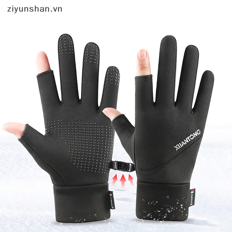1 Đôi Găng Tay Thể Thao Chống Gió Giữ Ấm Mùa Đông