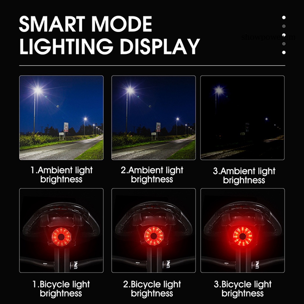 Đèn LED Đuôi Xe Đạp SP-IPX-6 12 Bóng Chống Nước