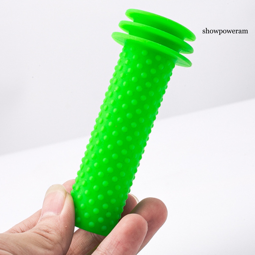 1 Cặp Vỏ Bọc Tay Lái Xe Đạp Bằng Silicon Mềm Chống Trượt