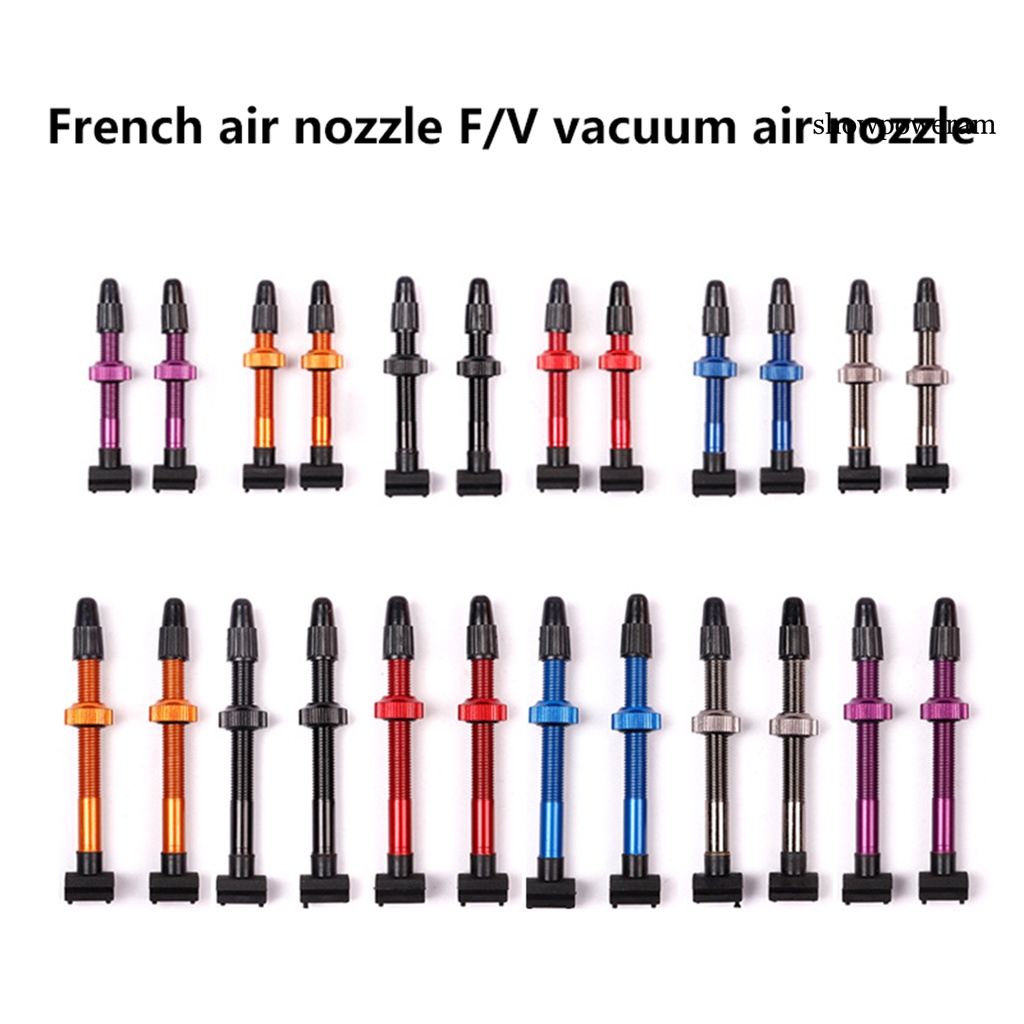 1 Cặp Van Bơm Hơi Xe Đạp Chống Thấm Nước Bền Chắc Tiện Dụng