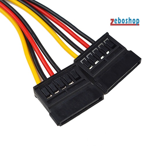 Cáp Chuyển Đổi Nguồn Ổ Cứng SATA 4 Pin IDE Molex Sang 15 Pin 2