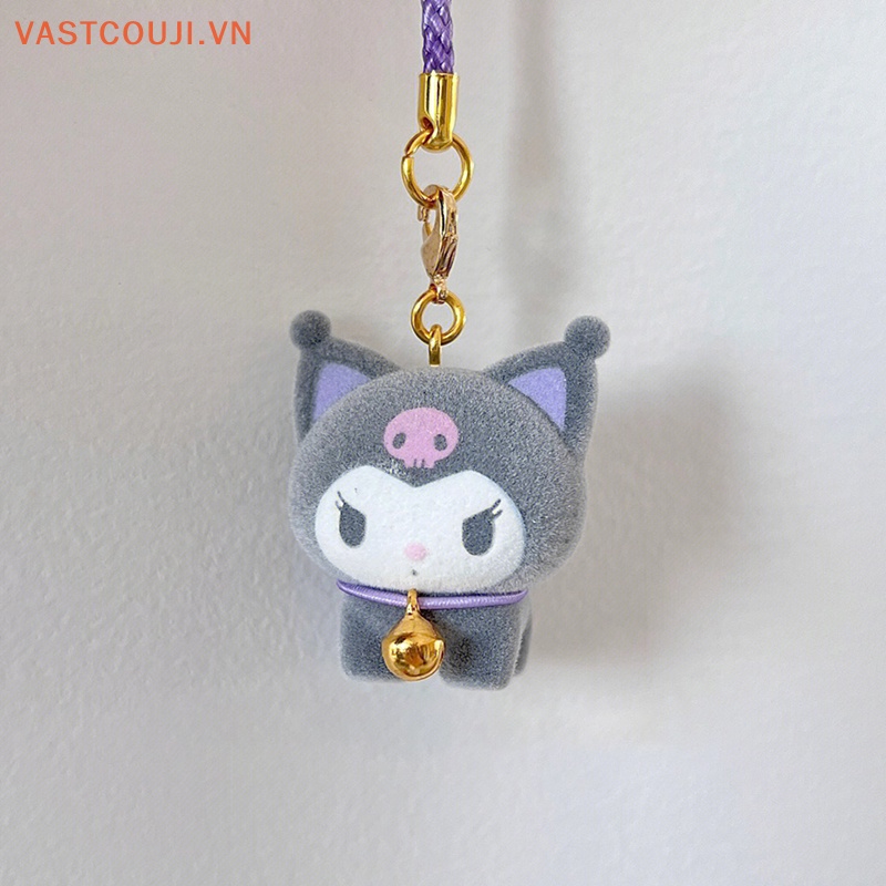 1 Móc Khóa Hình Búp Bê Anime Sanrio Kuromi Dễ Thương
