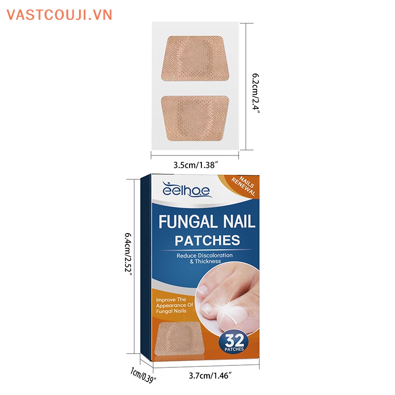 Set 32 Miếng Dán Chỉnh Sửa Móng Chân An Toàn Tiện Dụng