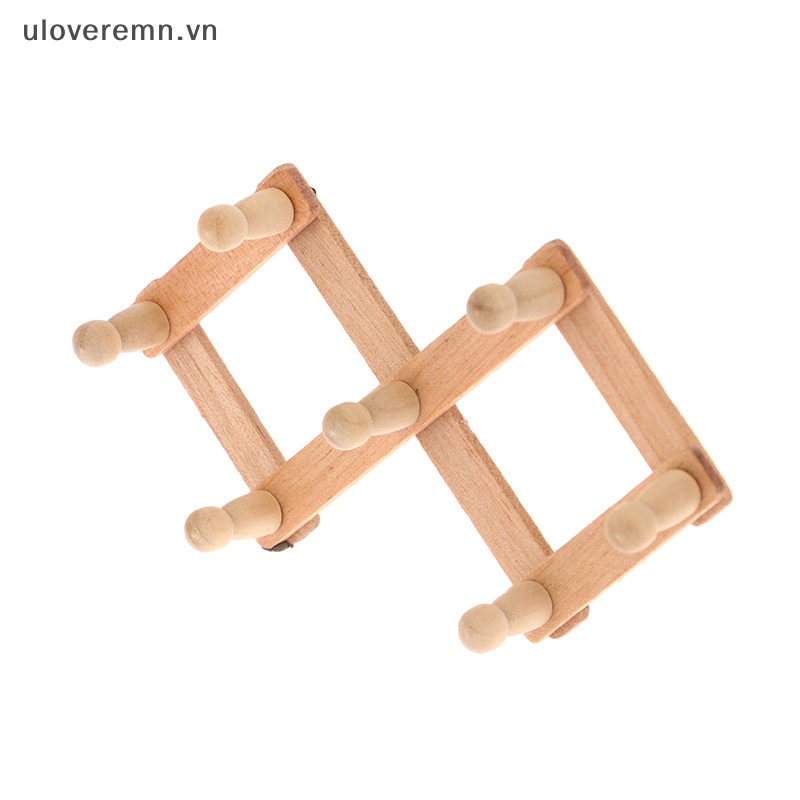 Móc Treo Quần Áo Gắn Tường Tỉ Lệ 1: 12 Trang Trí Nhà Búp Bê