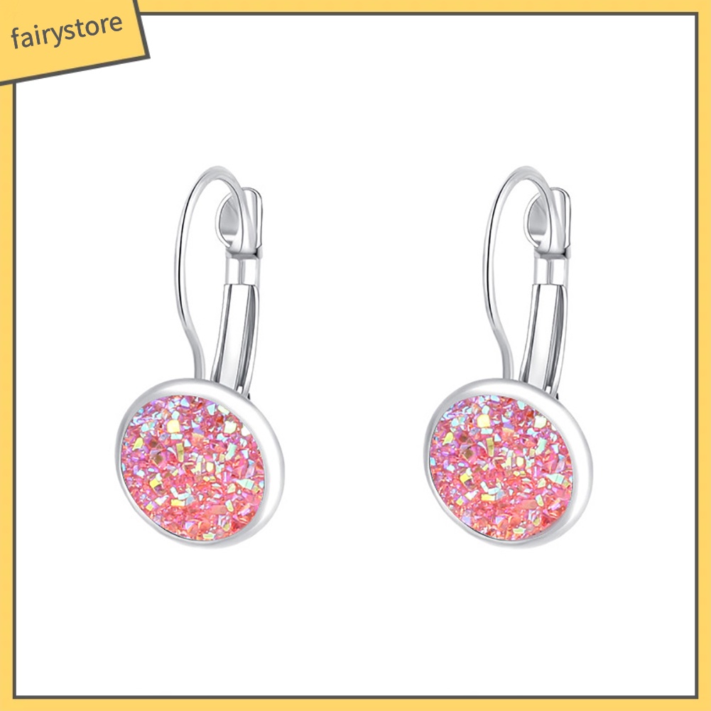 Bông Tai Đính Đá Lấp Lánh Sang Trọng Dành Cho Nữ