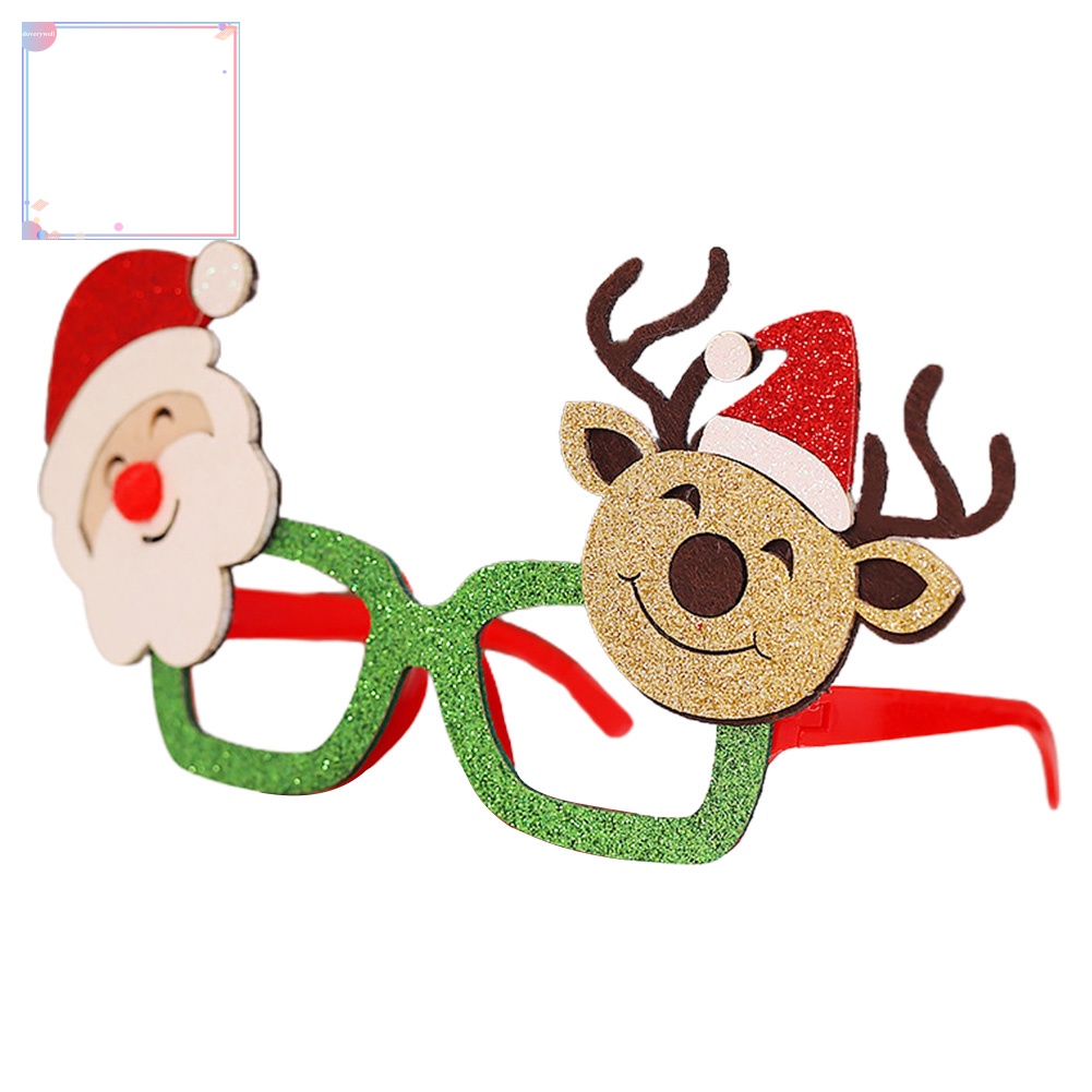 Mắt Kính Hình Ông Già Noel / Người Tuyết / Nai Sừng Tấm Dùng Làm Đạo Cụ Chụp Ảnh Cho