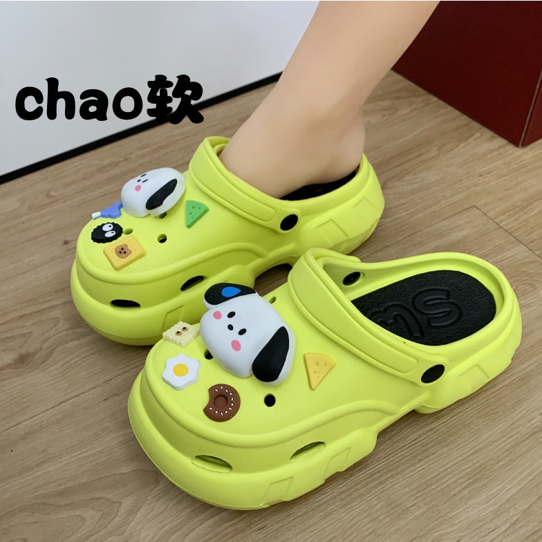 FEIJIANU dép Cross dép sandal nữ giày đi biển đáng yêu thoải mái 26Z23062926