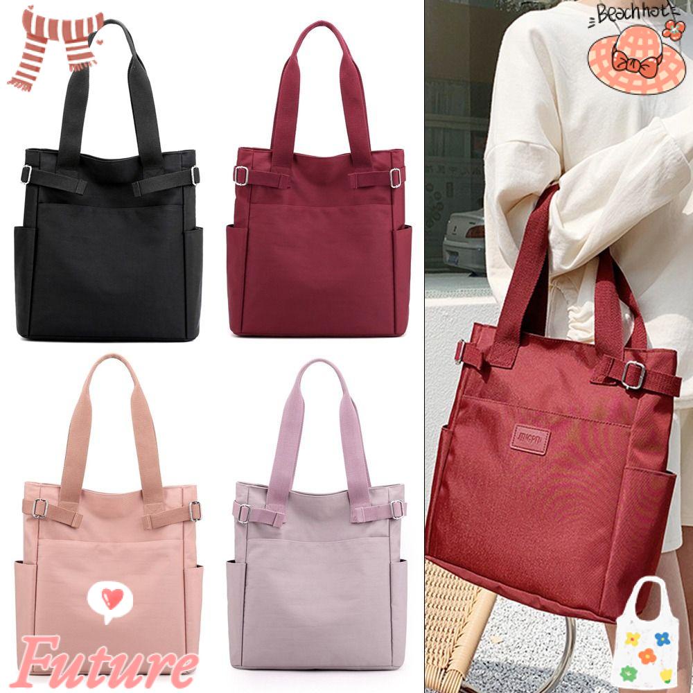 Túi Xách Đeo Vai Màu Trơn Siêu Nhẹ Thiết Kế Đơn Giản Cá Tính