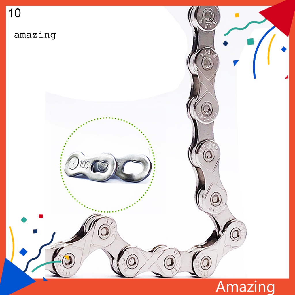 Dây Xích Xe Đạp Leo Núi 9 / 10 / 11 Siêu Nhẹ 116 Mắt Xích