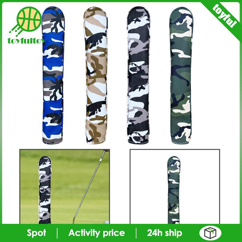 Vỏ Bọc Gậy Đánh Golf Bằng Da PU Kèm 2 Gậy Đánh Golf