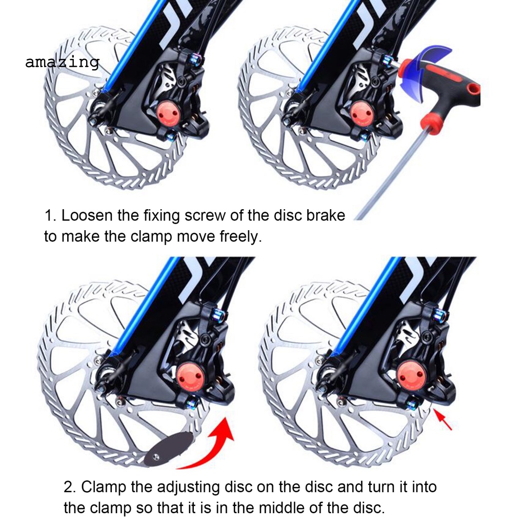 Set 5 Đĩa Phanh Trước Bằng Thép Không Gỉ Cho Xe Đạp Leo Núi