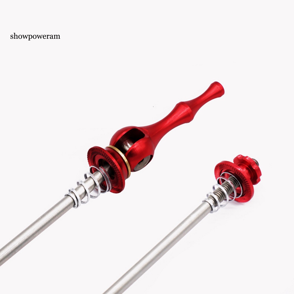 1 Cặp Trục Bánh Xe Đạp Chống Ăn Mòn Siêu Nhẹ Chất Lượng Cao