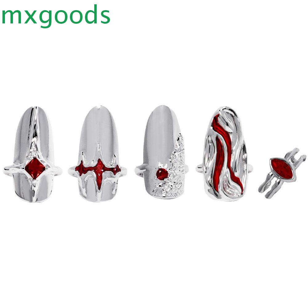 Set Nhẫn Dạng Hở Phối Dây Xích Điều Chỉnh Được Thời Trang Cho Nữ