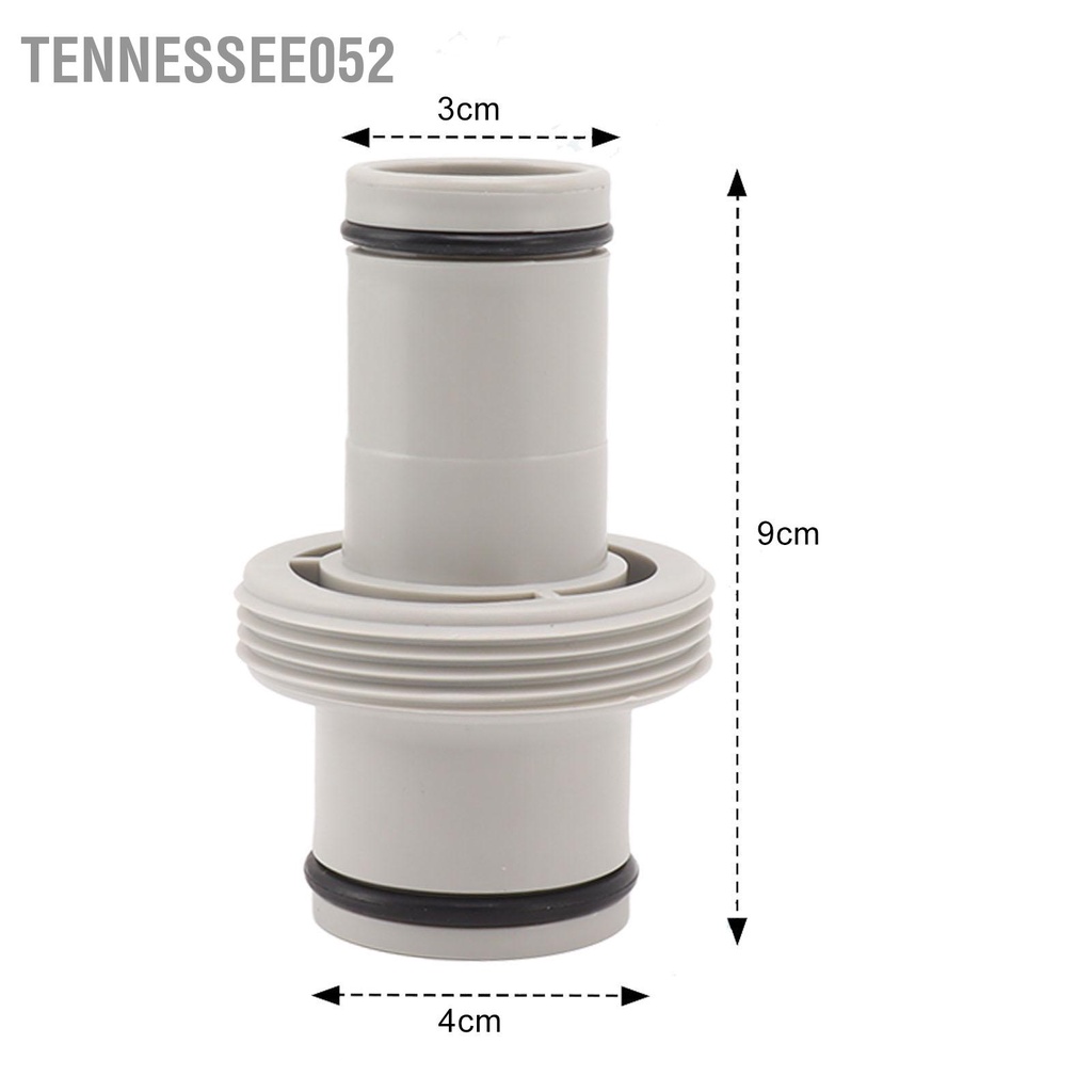 Tennessee052 Vòi Pit Tông 1.25in Đến 1.5in Bộ Chuyển Đổi Hồ Bơi Cho Hệ Thống Lưu Thông Lọc