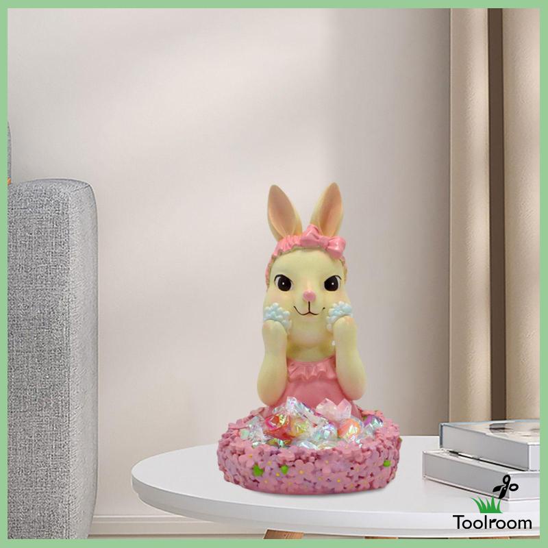Khay Đựng Trang Sức Hình Thỏ Bằng Nhựa Resin Hiện Đại Cho Phòng Khách / Văn Phòng