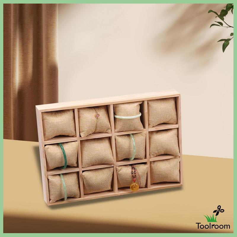 Hộp Đựng Trưng Bày Vòng Đeo Tay Bằng Vải Bố