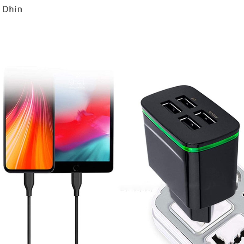 Bộ Chia 4 Cổng Sạc USB Nhanh Tiện Dụng Mang Theo Du Lịch