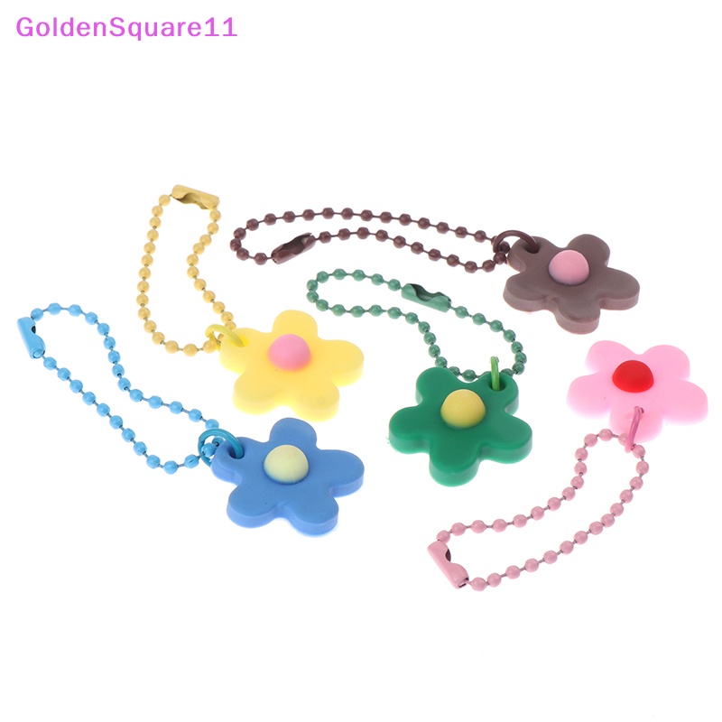 Móc Khóa Hình Hoa Hướng Dương Nhiều Màu Dễ Thương