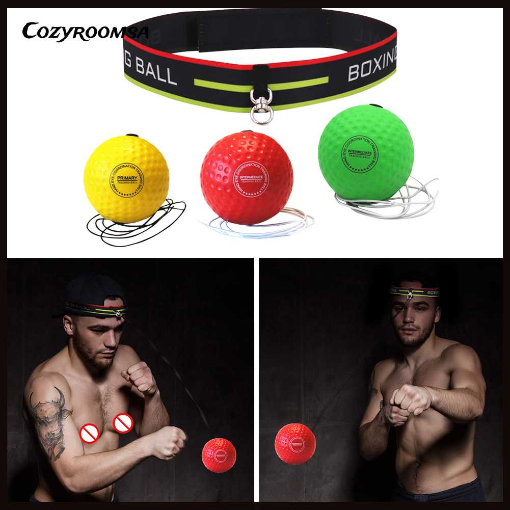 Bóng Tập Phản Xạ Boxing Cho Người Lớn Và Trẻ Em