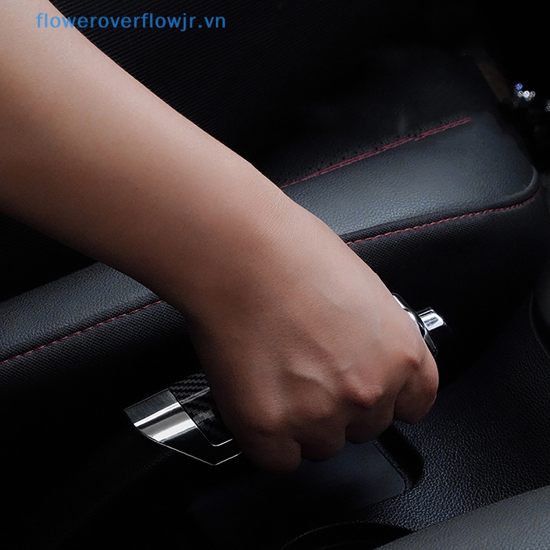 Vỏ Bọc Bảo Vệ Phanh Tay Bằng Sợi Carbon Thông Dụng Trang Trí Nội Thất Xe Hơi