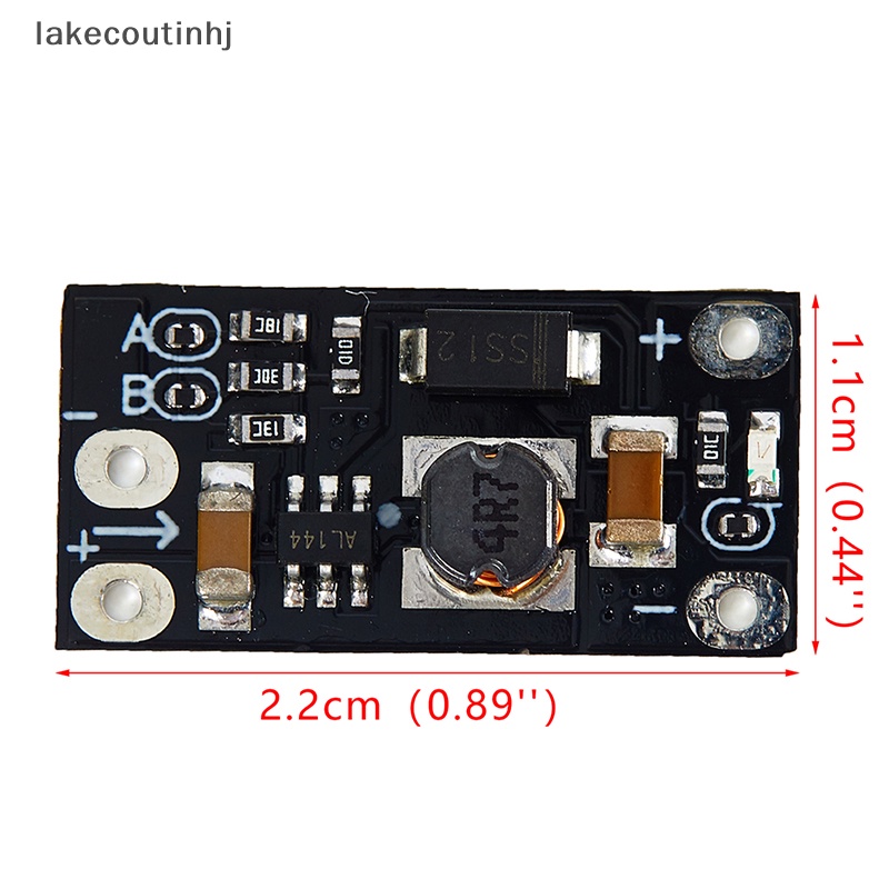 1 Bảng Mạch Tăng Áp DC-DC Mini 3.7V Thành 12V