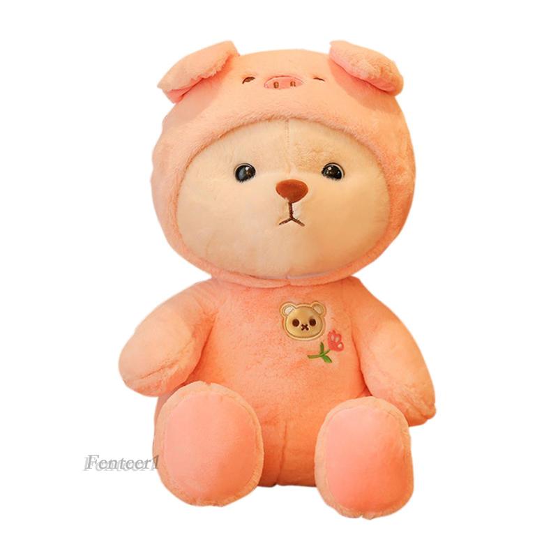 Thú Nhồi Bông Hình Động Vật Mềm Mại Dễ Thương Làm Quà Tặng Sinh Nhật Cho Người Lớn Và Trẻ Em Fenteer1