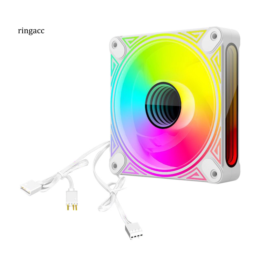 Quạt Tản Nhiệt 12cm 5V ARGB PWM Chống Ồn Thấp Cho CPU Máy Tính
