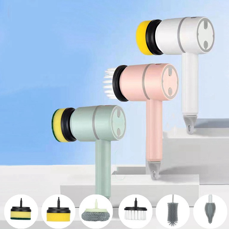 Cọ Rửa Chén Sạc USB Tiện Dụng Cho Nhà Bếp