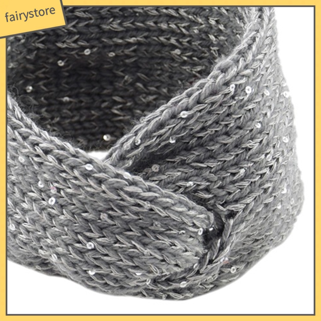 Băng Đô Dệt Kim Hai Lớp Ấm Áp Dùng Trang Trí Hàng Ngày