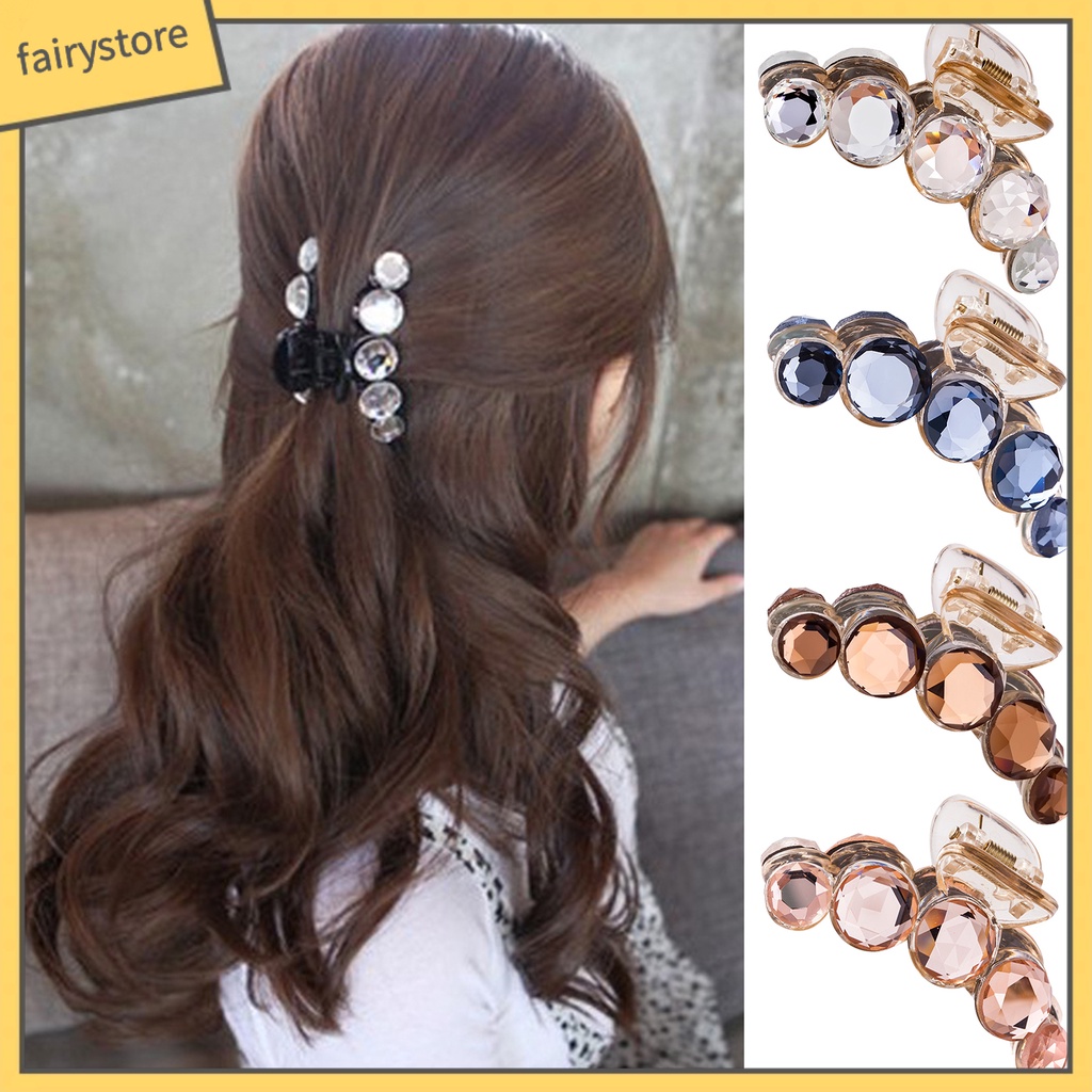 Kẹp Tóc Đính Đá Lấp Lánh Thời Trang Cho Nữ