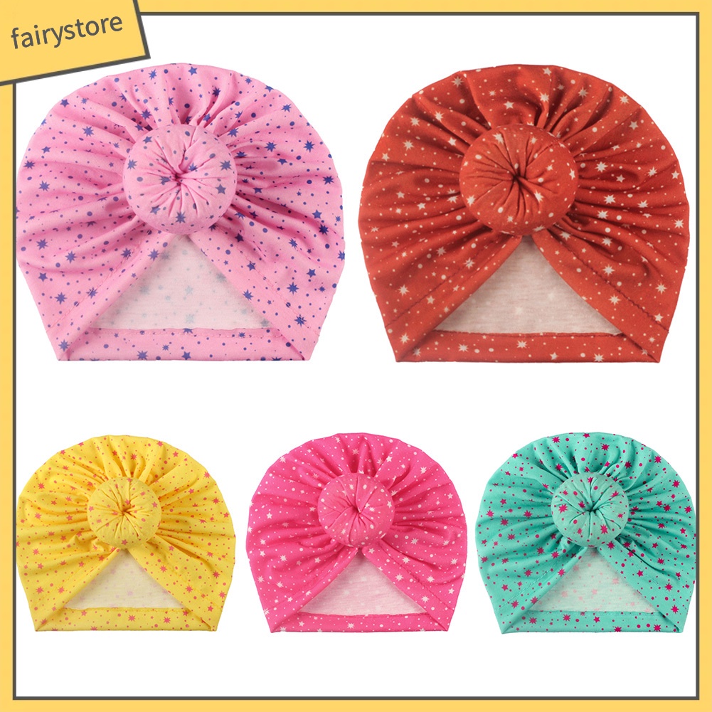 Băng Đô Thắt Nút Co Giãn Thoải Mái Thời Trang Cho Bé