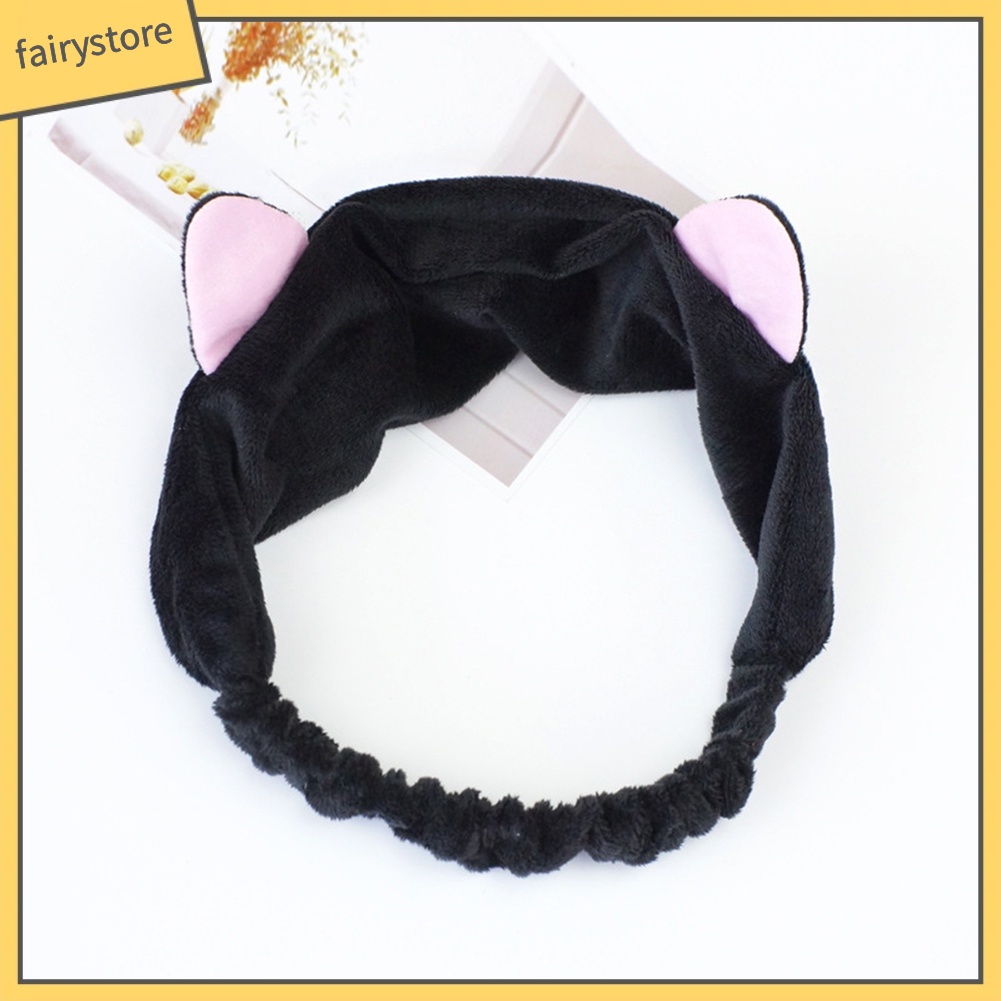 Băng Đô Tai Mèo Co Giãn Đáng Yêu Cho Nữ