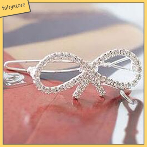 Kẹp Tóc Hình Bướm Đính Đá Pha Lê Thời Trang Cho Nữ