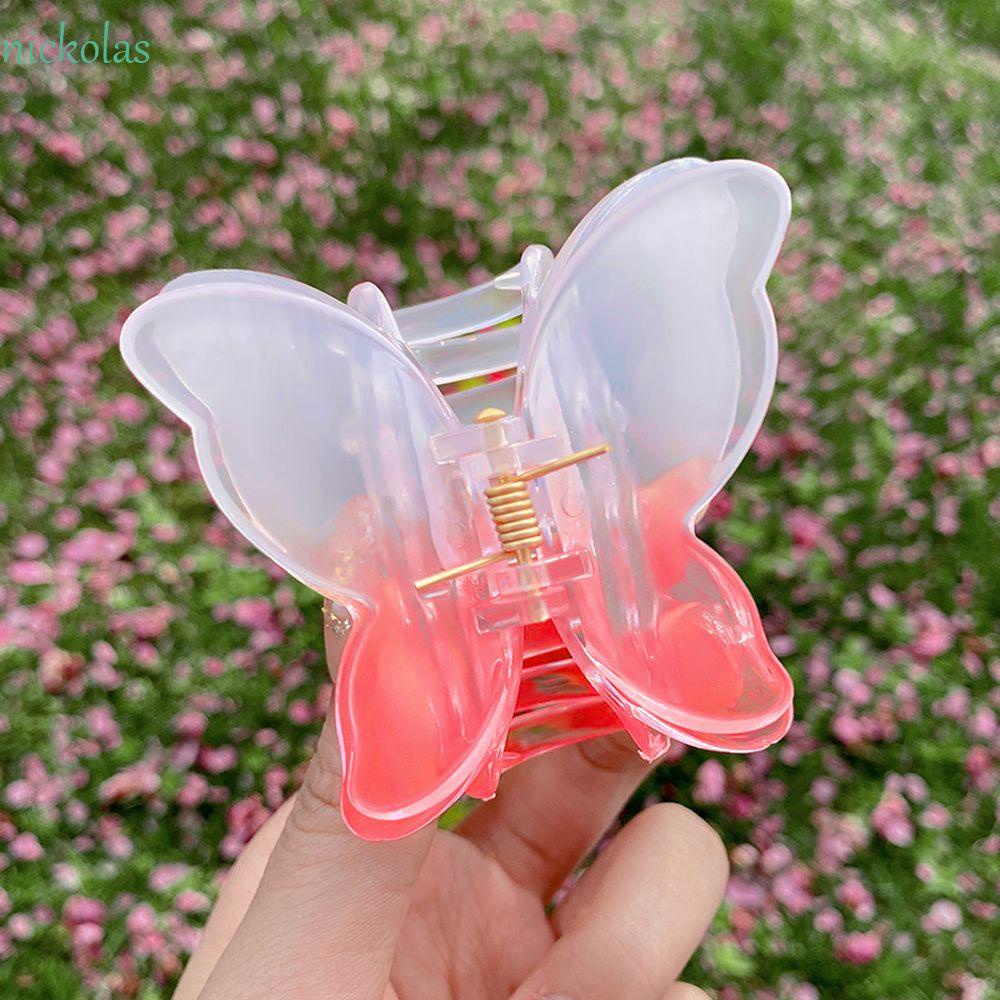 Kẹp Tóc Càng Cua Trong Suốt Nhiều Màu Thời Trang Cho Nữ