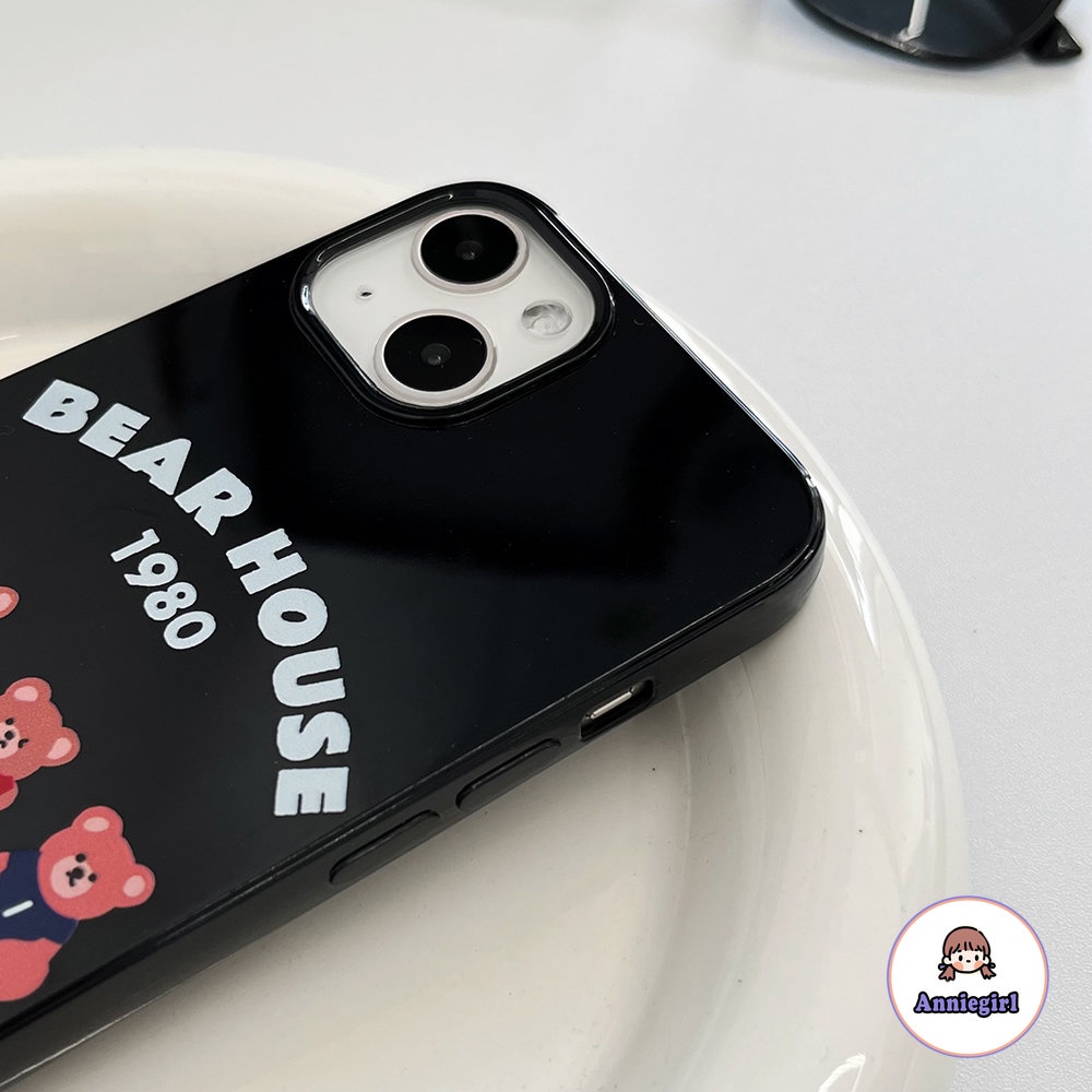Ốp Điện Thoại TPU Mềm In Hình Gấu Hoạt Hình Graffiti Cho IPhone 11 14 Pro Max 13 Pro Max 12 IPhone X XS XR 7 8 Plus
