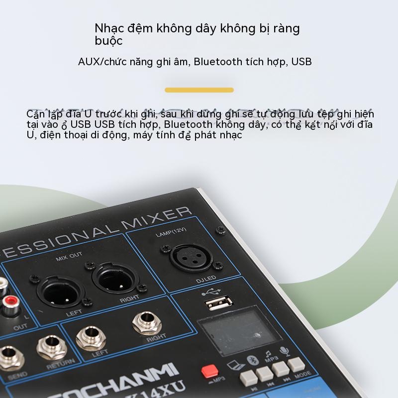 Bàn Mixer Bàn trộn bluetooth chuyên nghiệp AK14XU