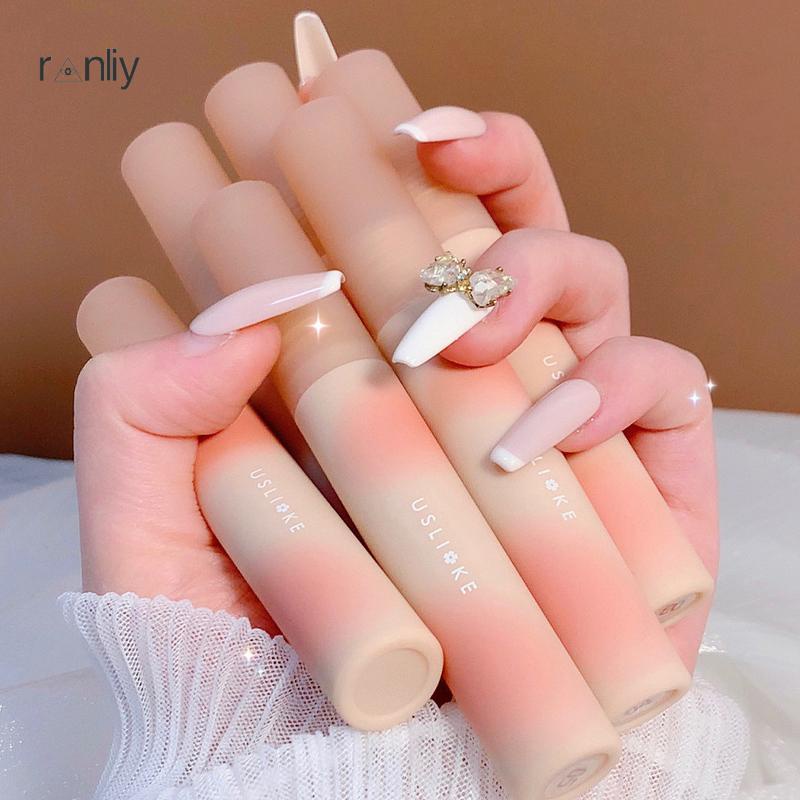 Ranliy💗 Son môi USLIKE phong cách marshmallow lâu trôi chất lượng cao