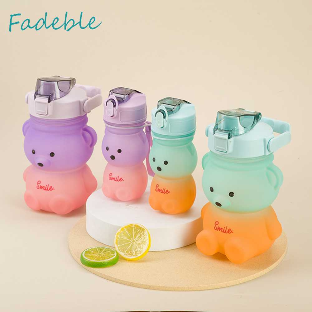 Bình Nước Thể Thao 1300ML + 350ML Hình Gấu Dễ Thương