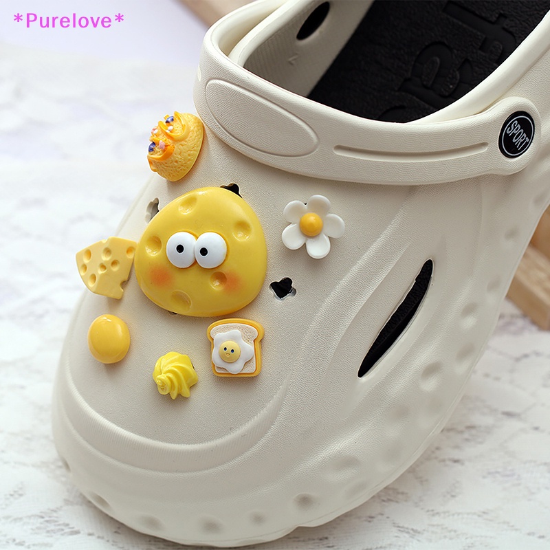 Set 13 Món Đồ Trang Trí Hình Phô Mai Bằng Nhựa Resin Dễ Thương Mới