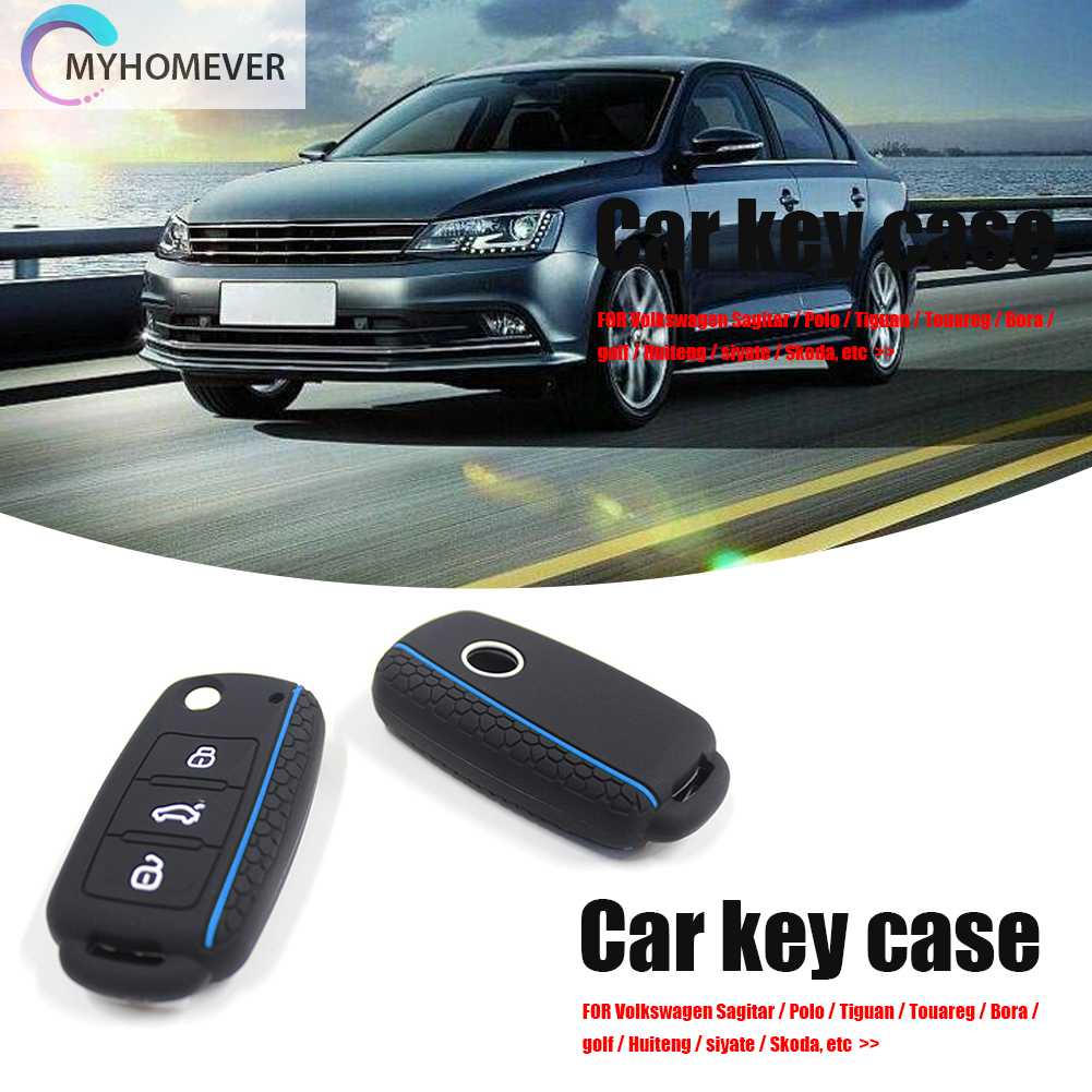 Bọc Chìa Khóa Oto Volkswagen Sagitar POLO Bằng Silicone