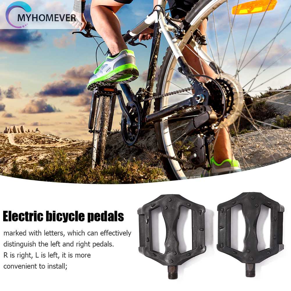 1 Cặp Bàn Đạp Xe Đạp Leo Núi Chống Trượt Phản Quang