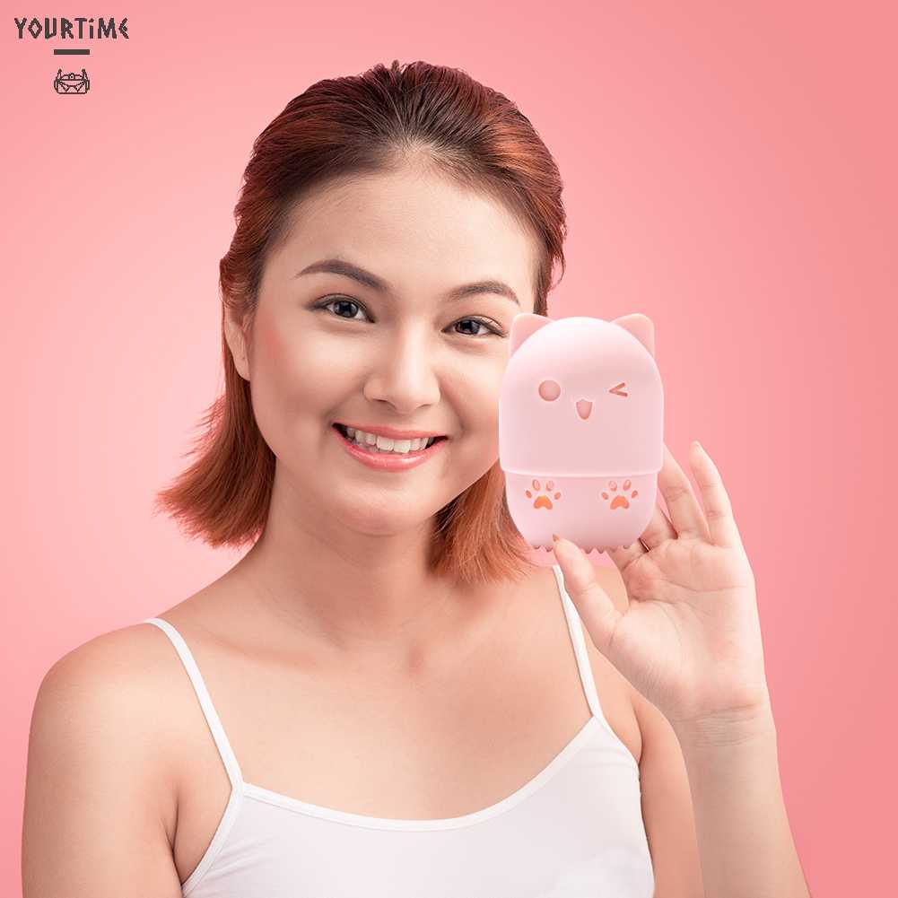 Giá Silicone Phơi Khô Mút Trang Điểm Hình Quả Trứng Tiện Dụng