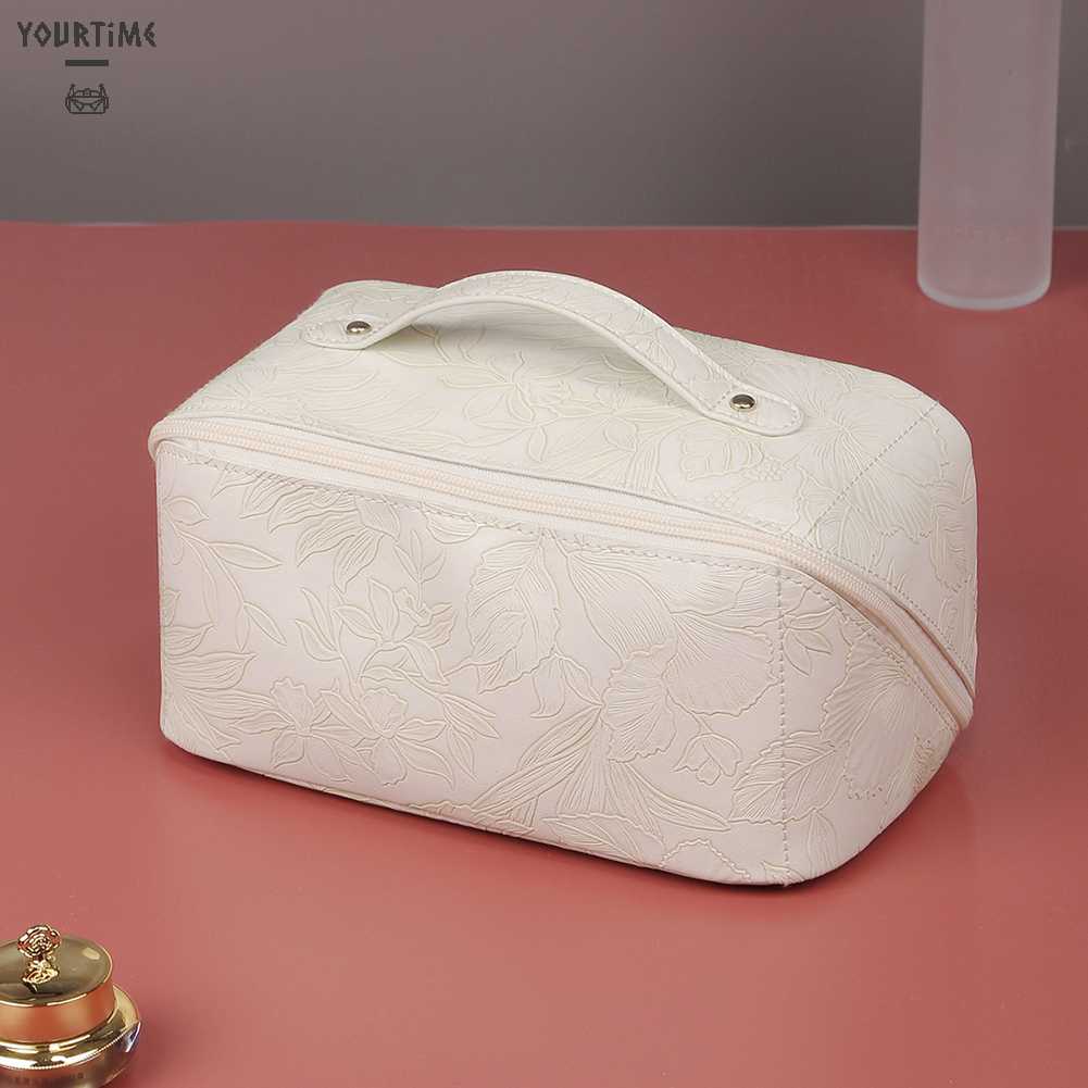 Túi Da PU Đựng Đồ Trang Điểm Tiện Lợi Khi Đi Du Lịch