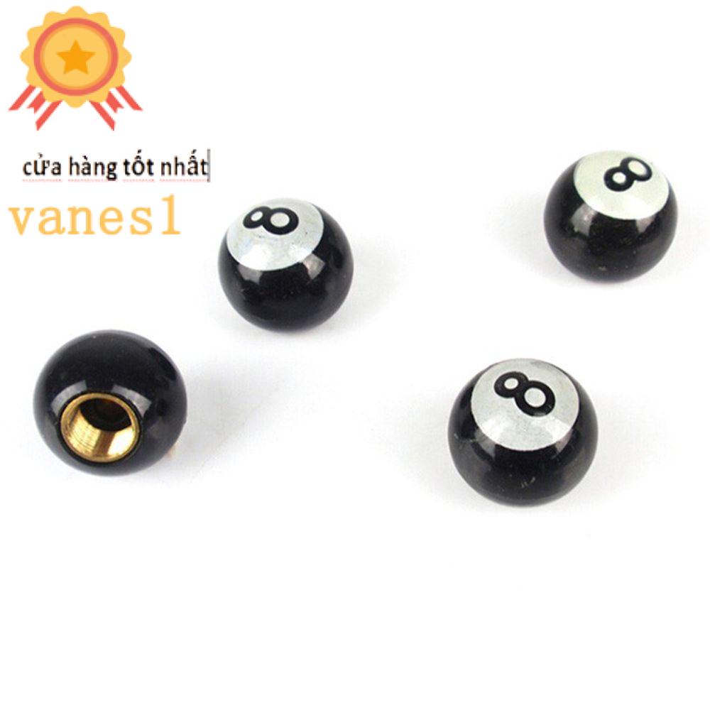 Nắp Van Bánh Xe Hơi VANES1 Hình Số 8 Chất Lượng Cao
