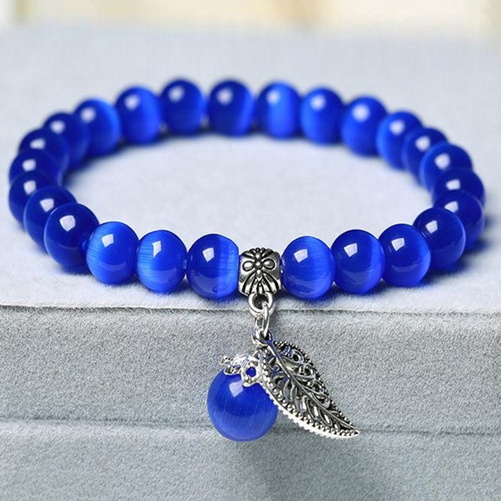 Vòng Tay Gắn Hạt Pha Lê Nhân Tạo Chống Mài Mòn Thời Trang Cho Nữ