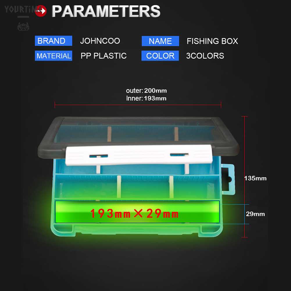 Hộp Đựng Mồi Câu Cá Có Thể Tháo Rời Ốp