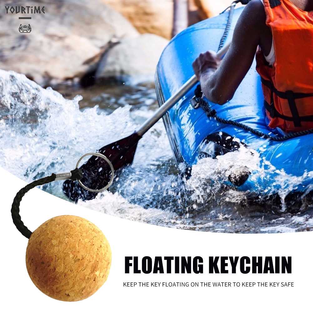 Móc Khóa Hình Quả Bóng Phao Nổi Trên Mặt Nước 50mm