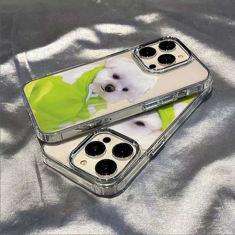 ✅Ốp Điện Thoại Cotton Mềm Chống Sốc Hình Cún Dễ Thương Cho Iphone 11138Iphone12In 14proplus / 7 max IR8F