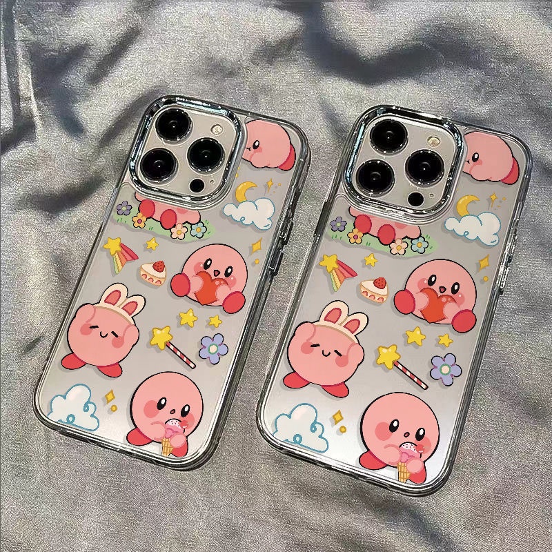 ✅Ốp Điện Thoại Dẻo Họa Tiết Ngôi Sao Kirby Dễ Thương Chống Sốc Cho Iphone1378Iphone12 11 14promax HHT4