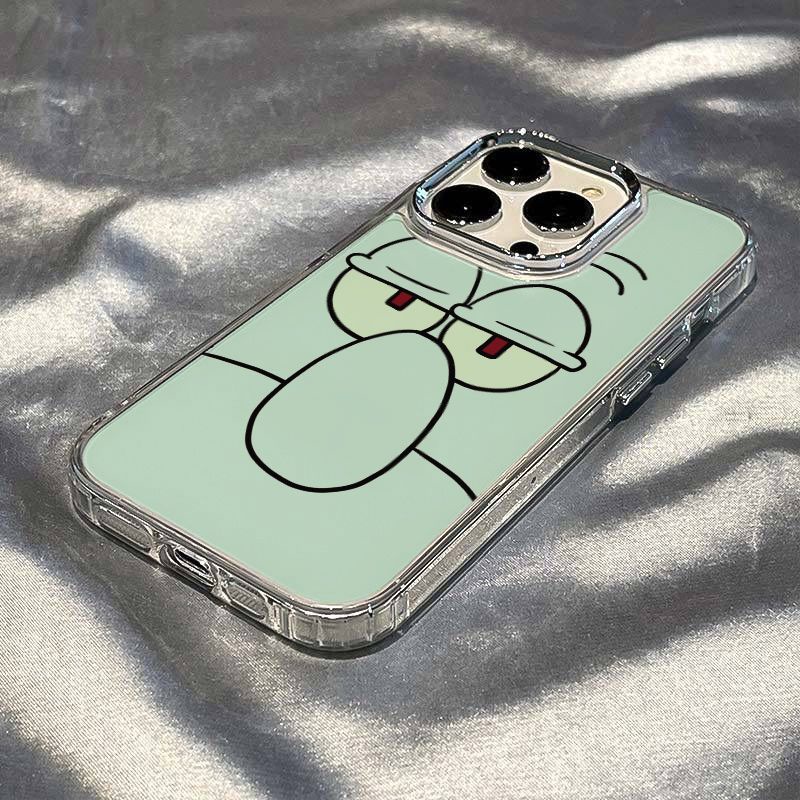 ✅Ốp Điện Thoại Dẻo Họa Tiết Bạch Tuộc Đơn Giản Chống Sốc Cho iPhone1214pro1113max 7 / ins 8 W2HG